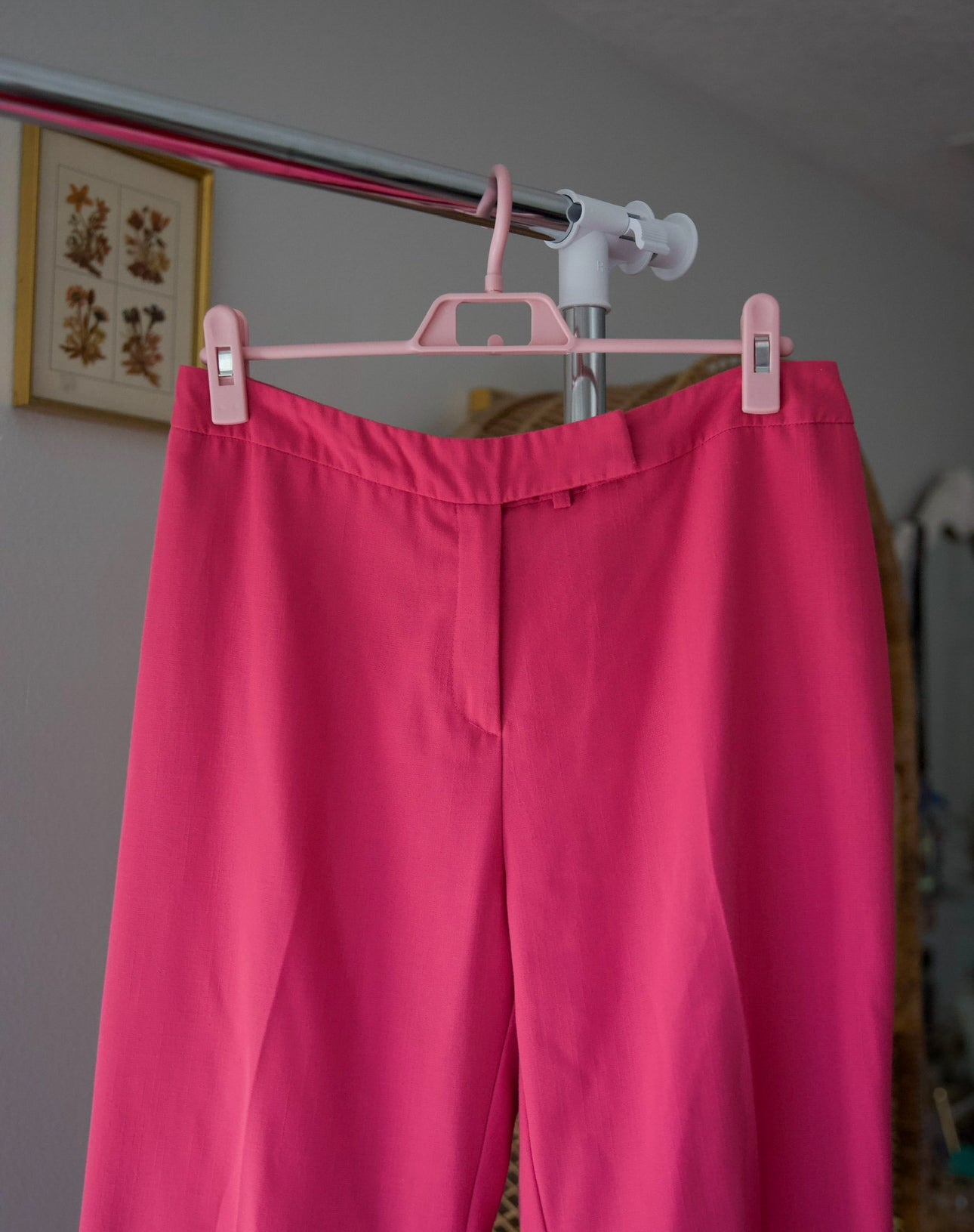 Vintage hot pink trousers